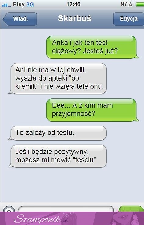 Napisał do swojej dziewczyny czy ZROBIŁA TEST CIĄŻOWY! Miał PECHA, przeczytał to....