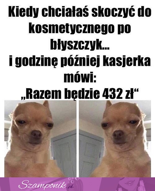 Zakupy w kosmetycznym-zawsze tak się kończą