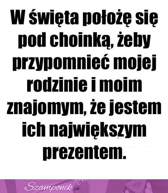 Plan na święta