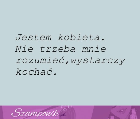 Jestem kobietą