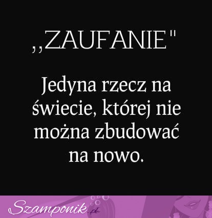 Jedyna rzecz na świecie!