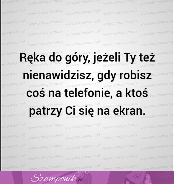 Nienawidzę tego