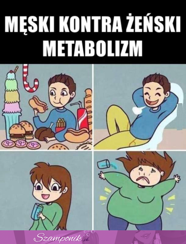 Metabolizm - MĘSKI vs. ŻEŃSKI
