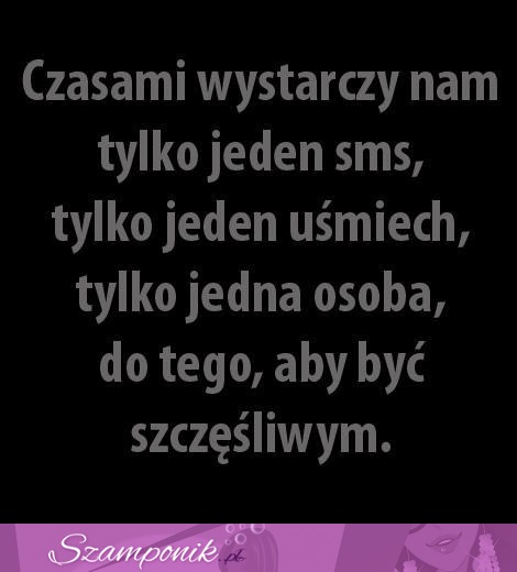 Czasami wystarczy nasm...