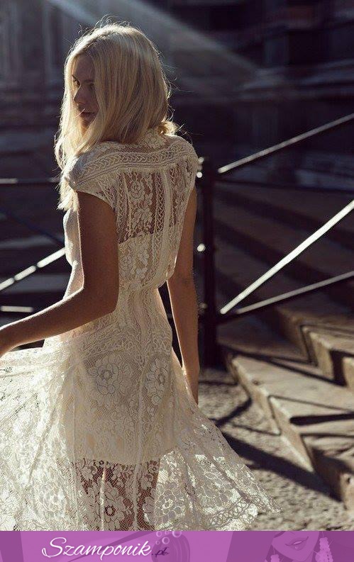 Cudowna biała sukienka
