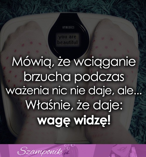 Wciąganie brzucha ;D