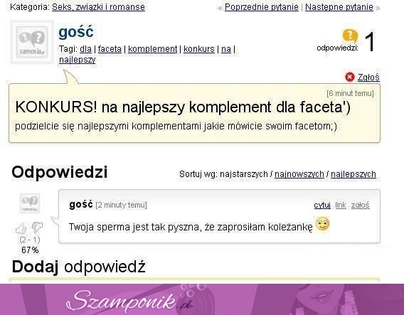 Laska pyta jak zaciągnać FACETA do łóżka? Zobacz co jej odpowiedzili! MEGA :D