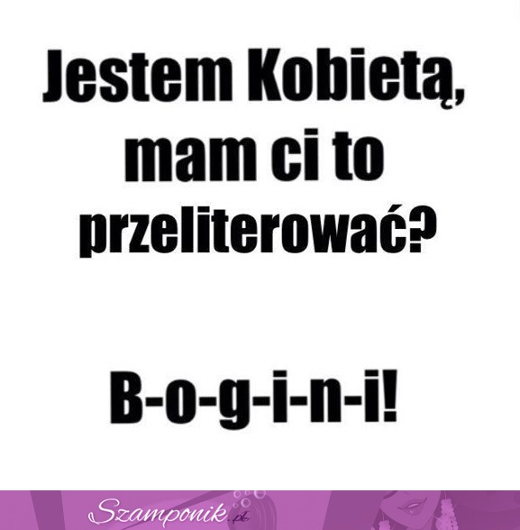 Jestem Kobietą!