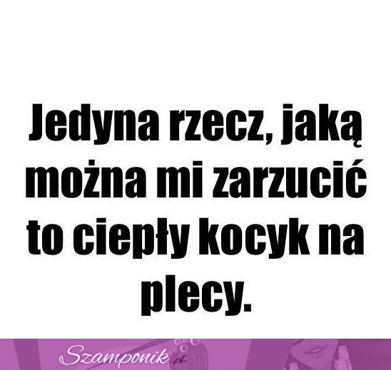 Przecież jest zimno ;P