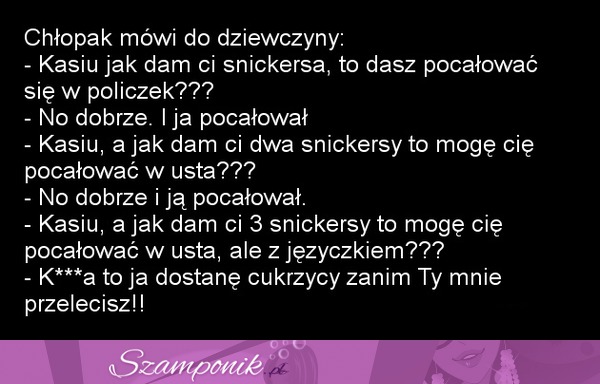 Chłopak mówi do dziewczyny... :D