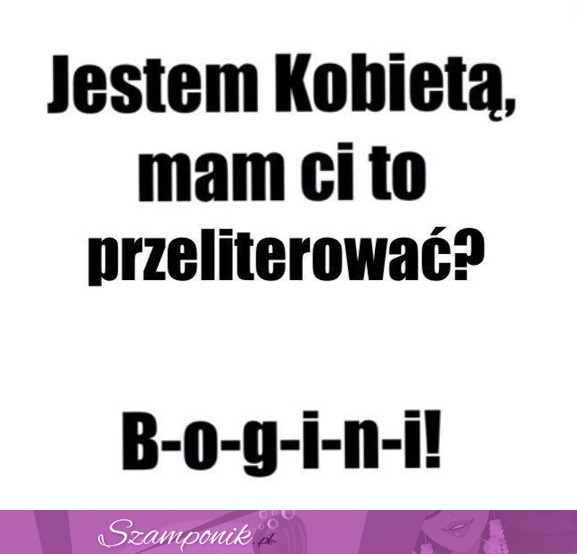 Jestem Kobietą!