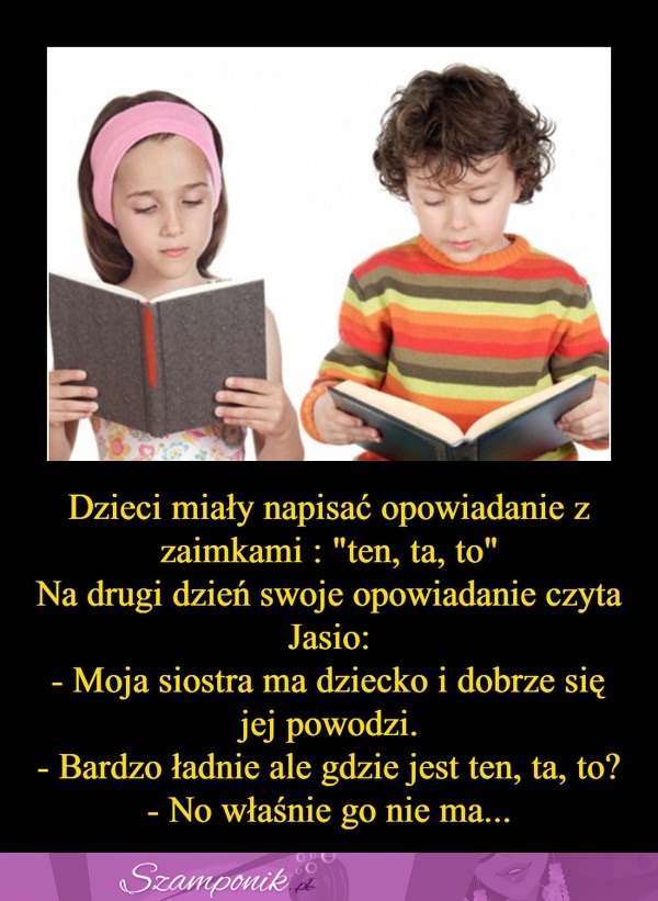 Takiej odpowiedzi nauczycielka się nie spodziewała...