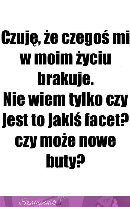 Czegoś mi brak