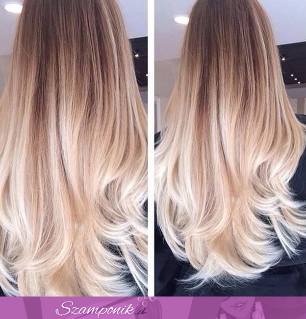 Ombre na blondzie