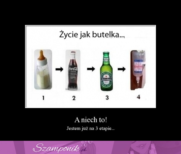 Życie jak butelka