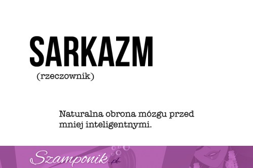 Sarkazm ;)