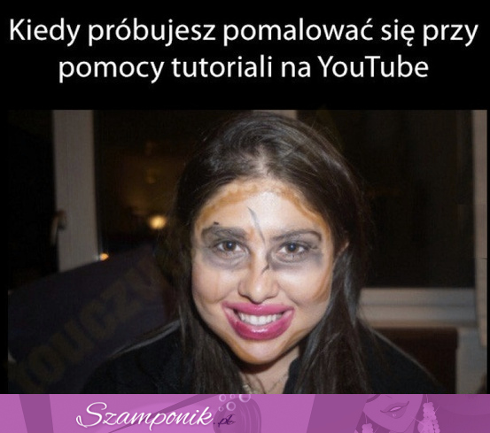 Malowanie razem z laskami z youtuba