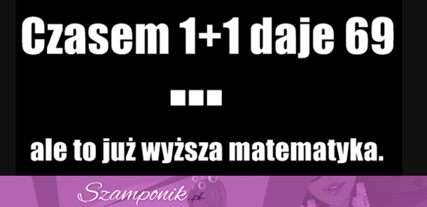 Czasem 1 + 1 daje...