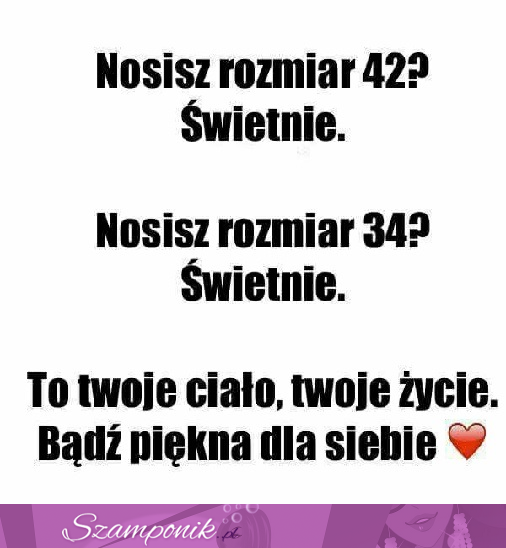 Twoje ciało twoje decyzje!