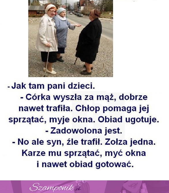 Mocny kawał: Matka opowiada o swoich dzieciach! HAHA biedny syn! ;D