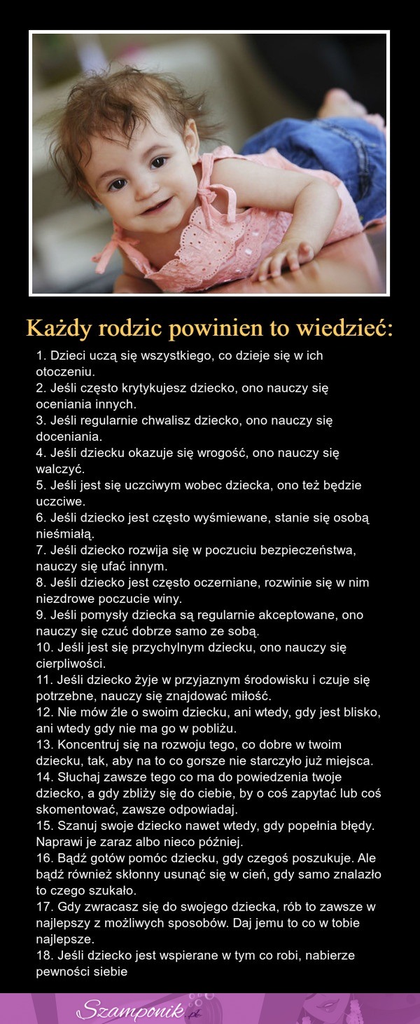 Każdy RODZIC powinien to wiedzieć! Dobre rady...