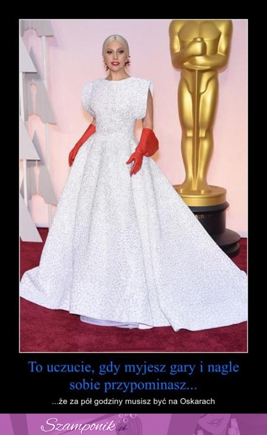 Lady Gaga na Oscarach ;D