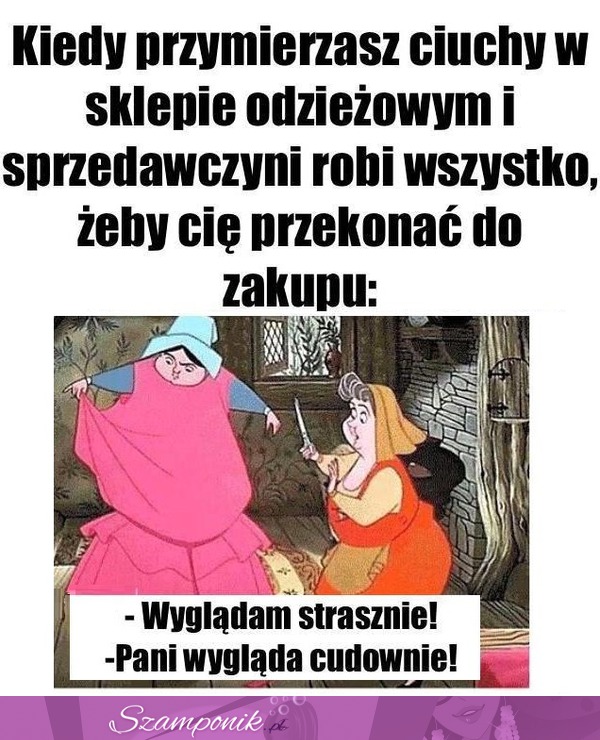 Wredna sprzedawczyni ;D