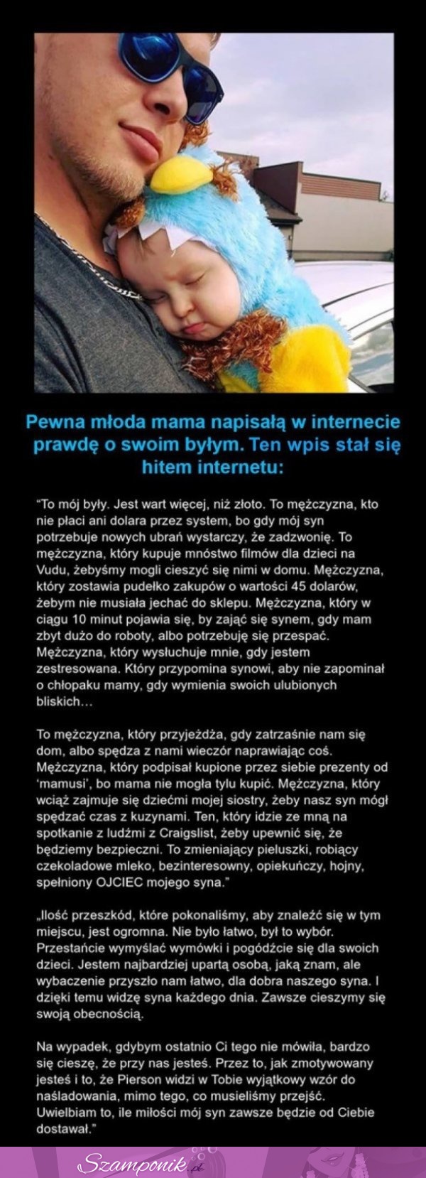 Pewna młoda mama napisała w internecie prawdę o swoim byłym. Ten wpis stał się hitem internetu!