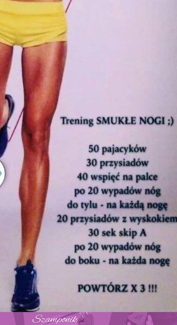 Smukłe nogi