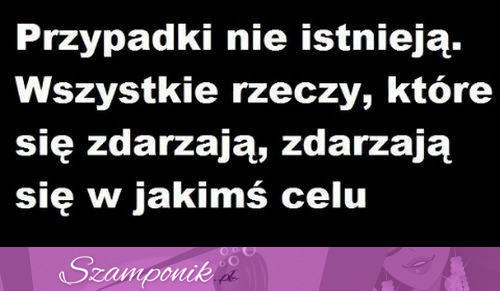 Przypadki nie istnieją.