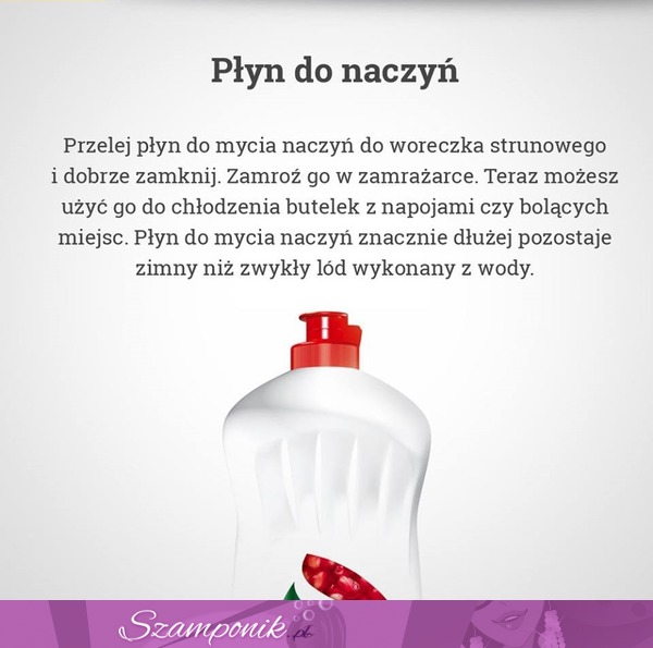 Płyn do naczyń może służyć NIE TYLKO do mycia naczyń! WOW... Tego nie wiedziałam!