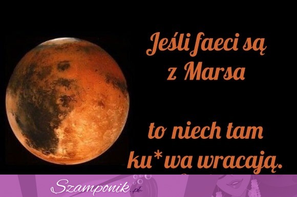 Jeśli faceci są z Marsa