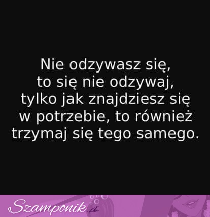 Trzymaj się tego samego.