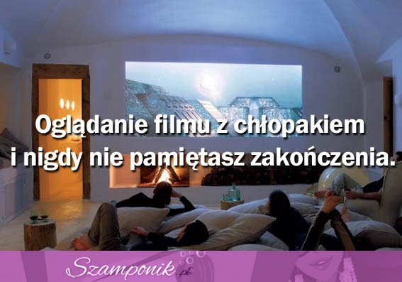 Oglądanie filmów z chłopakiem...