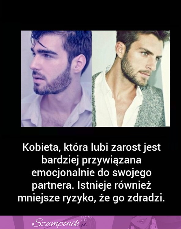 Lubisz MĘSKI ZAROST? Zobacz co ten FAKT mówi właśnie o Tobie :)