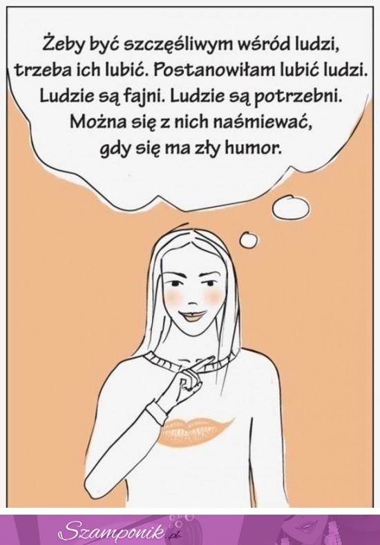 Szczęśliwy wśród ludzi