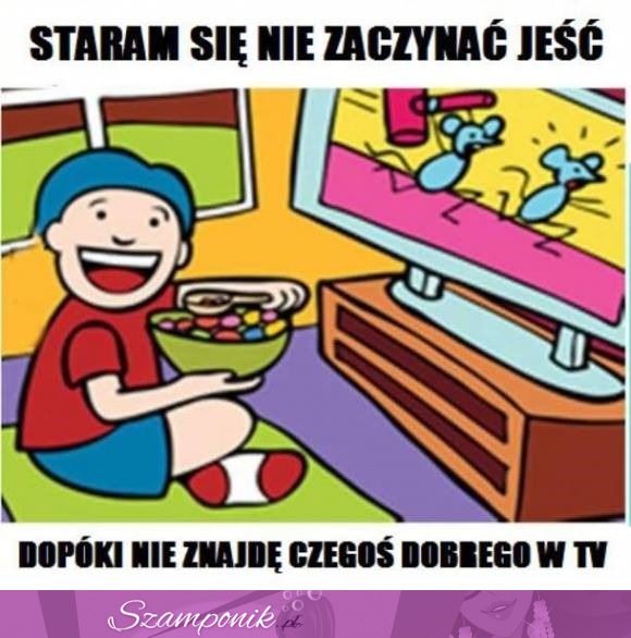 I samo się je...