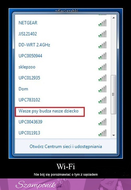 Komunikacja SĄSIEDZKA bywa trudna. ZOBACZ jak wyglądają NAZWY WI-FI w BLOKU!