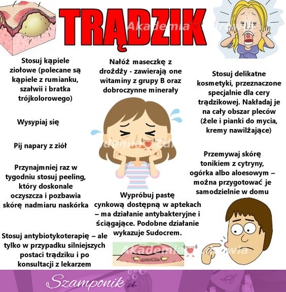 Domowe sposoby na trądzik