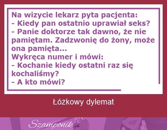 Łóżkowy dylemat