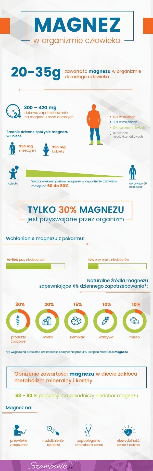 Czy wiecie jakie zadanie pełni magnez w organizmie człowieka? Sprawdź jak jest ważny!