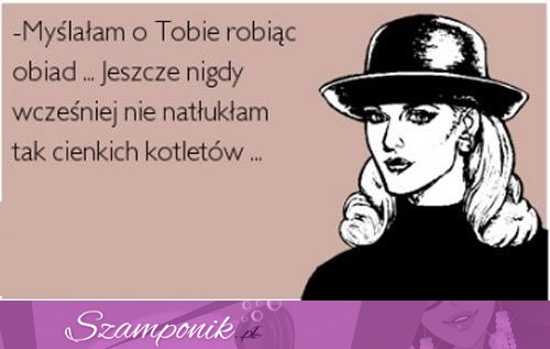 Myślałam o Tobie