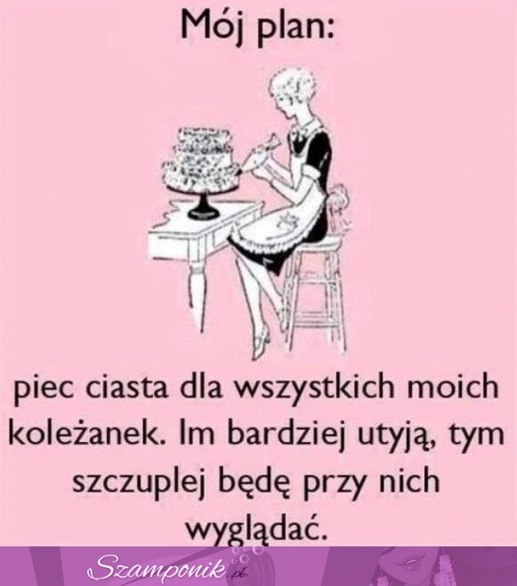 Będę piec ciasta dla was ;D