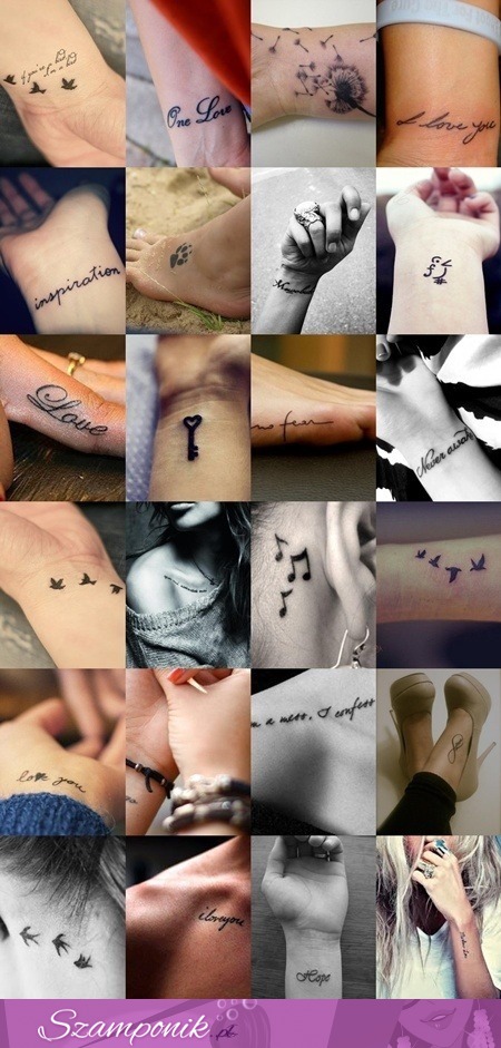 Zobacz ciekawe pomysły na tatuaż! ;)