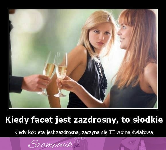 Kiedy facet jest zazdrosny