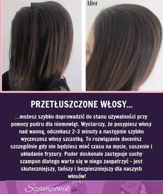 Sposób na przetłuszczające się włosy