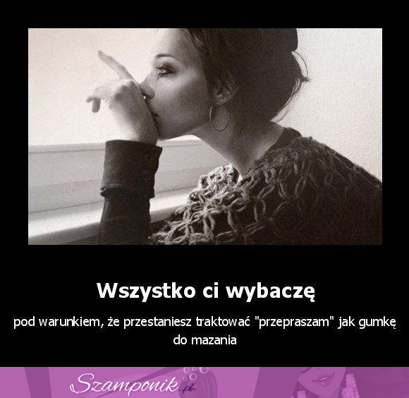 Wszystko Ci wybaczę