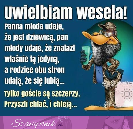 Uwielbiam wesela!