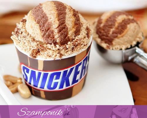 Snickersowe lody! PYCHA!