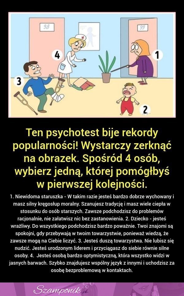 Ten psychotest bije rekordy popularności! Zobacz jak sobie z nim poradzisz